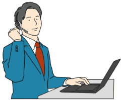 総合病院や企業の保守サポートをおこなっているスタッフが修理、サポートします。