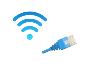 ③ネットワーク設定（有線・Wi-Fi）